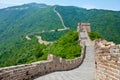 Muntianyu great wall china panoramic view Royalty Free Stock Photo