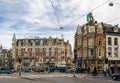 Muntplein in Amsterdam Royalty Free Stock Photo