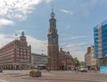 Munttoren Landmark Amsterdam Netherlands Royalty Free Stock Photo