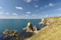 Mupe Rocks near Lulworth Cove Royalty Free Stock Photo