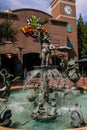 Muppet fountain at Hollywood Studios. Royalty Free Stock Photo