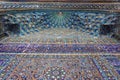 Muqarnas islamic architecture samarkand uzbekistan Royalty Free Stock Photo