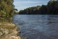 Mura River Landscape And Flow View Royalty Free Stock Photo