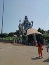 MuradesView of Giant statue of Hindu god Lord Siva or Mahadeva Second tallest statue of Shiva in the world