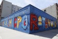 Mural art at Alphabet City in East Village, Lower Manhattan