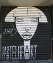 Mural art at Houston Avenue in Lower Manhattan