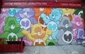 Mural art at Lower East Side in Manhattan