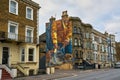 A mural by artist Smug for an ocean pollution awareness campaign called Rise Up Residency