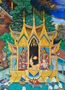 Mural Buddhist art