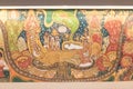 Mural Buddhist art