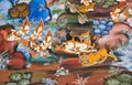 Mural Buddhist painting