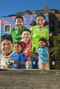 Mural in Chicago Royalty Free Stock Photo