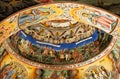 Mural on a church cupola