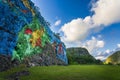 Mural de la Prehistoria, Vinales, UNESCO, Pinar del Rio Province.