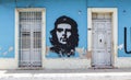 Mural of Ernesto `Che` Guevara in the center of Trinidad, Cuba, Caribbean