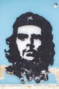 Mural of Ernesto `Che` Guevara in the center of Trinidad, Cuba, Caribbean