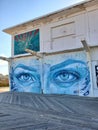 Mural eyes Asbury park