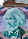 Mural with Frederick Douglass, Belfast, Northern Ireland