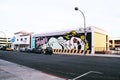 Mural at the Fremont East district in downtown Las Vegas