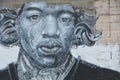 A mural of Jimi Hendrix in Corvallis Oregon