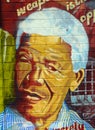 Mural with Nelson Mandela, Belfast, Northern Ireland