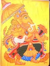 Ganapati mural painting