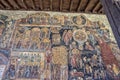 Mural painting in Rozhen Monastery, Bulgaria Royalty Free Stock Photo