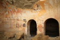 Dawit Garedja Caves of the Udabno Monastery, Georgia Royalty Free Stock Photo