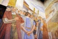 Mural paintings of the Monastery of La Rabida, Huelva, Spain