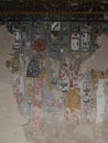 paintings in siti 1 tomb in valley of the kings in Luxor in Egypt