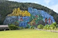 The Mural of Prehistory in the cuban Vinales