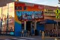 Mural on shop in Venice Beach, California.