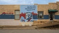 Mural sign for Allied Refrigeration in Tulsa, Oklahoma.