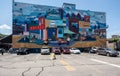 Mural of the Strip District in Pittsburgh Pennsylvania