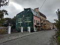 Mural to Supreme Commander of the Ukrainian Army and the President of the Ukrainian People`s Republic Symon Petliura in Kamianets