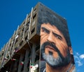 Murales depicting Maradona