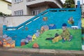 Murales in Valparaiso, Chile Royalty Free Stock Photo