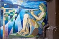 Murales in Valparaiso, Chile Royalty Free Stock Photo