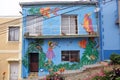 Murales in Valparaiso, Chile Royalty Free Stock Photo