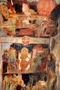 The murals -ancient religious paintings The Church of Saint Sophia (Trabzon)