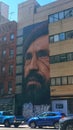 Murals by Andrea Pirlo, painted by Jorit in Soho, New York