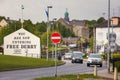 Murals. Derry Londonderry. Northern Ireland. United Kingdom Royalty Free Stock Photo