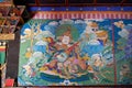 Murals in Tibetan temples Royalty Free Stock Photo