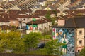 Murals. Derry Londonderry. Northern Ireland. United Kingdom