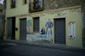 The Murals in Orgosolo in Sardinia, Italy