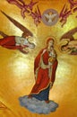 Murals in an orthodox church