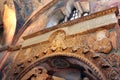 Murals under the dome in the Church of the Holy Savior Outside the Walls