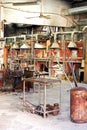 Murano glass factory Royalty Free Stock Photo