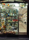 Murano glass souvenir shop in Rome