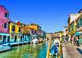 In Murano island near Venice in Italy